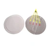 Posavasos de papel absorbentes en stock hotel hotel 7-10 desechable 250 hojas flor blanca borde redondo venta al por mayor caliente details Picture